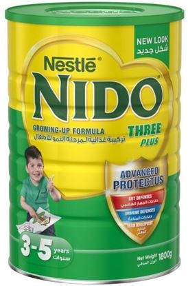 Picture of Nestle Nido Three Plus Milk Powder with Protectus - 1800g